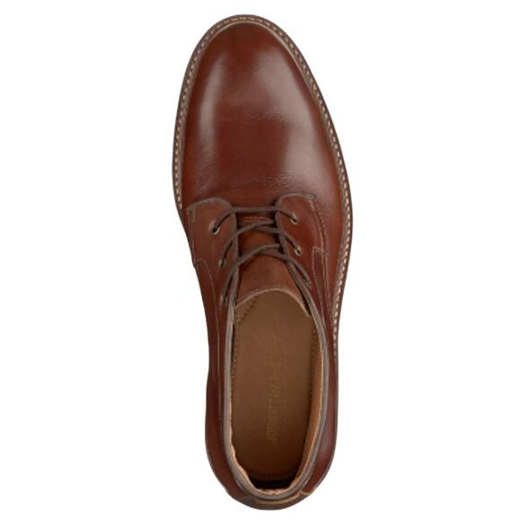 Johnston & Murphy Mens Welch Chukka Boot US 12M EU 46 Brown Leather NIB - Picture 2 of 13